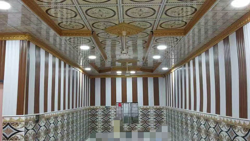 PVC 595*595, 603*603  ceiling panel extrusion line