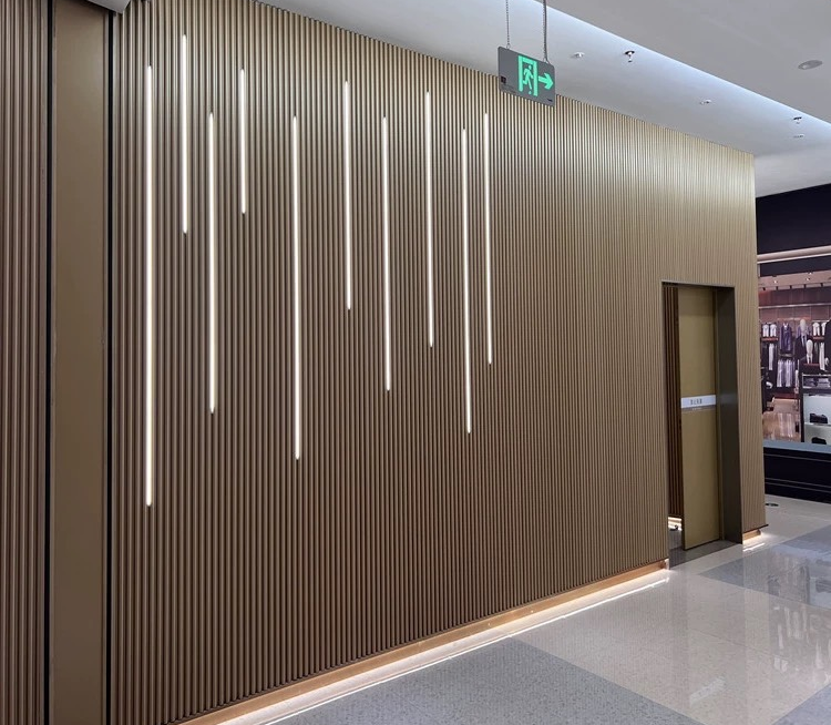 Interior décor PVC WPC fluted panel extrusion line
