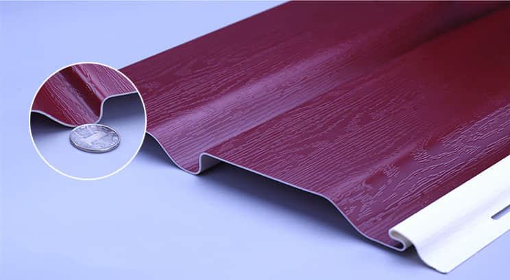 PVC exterior siding panel extrusion line