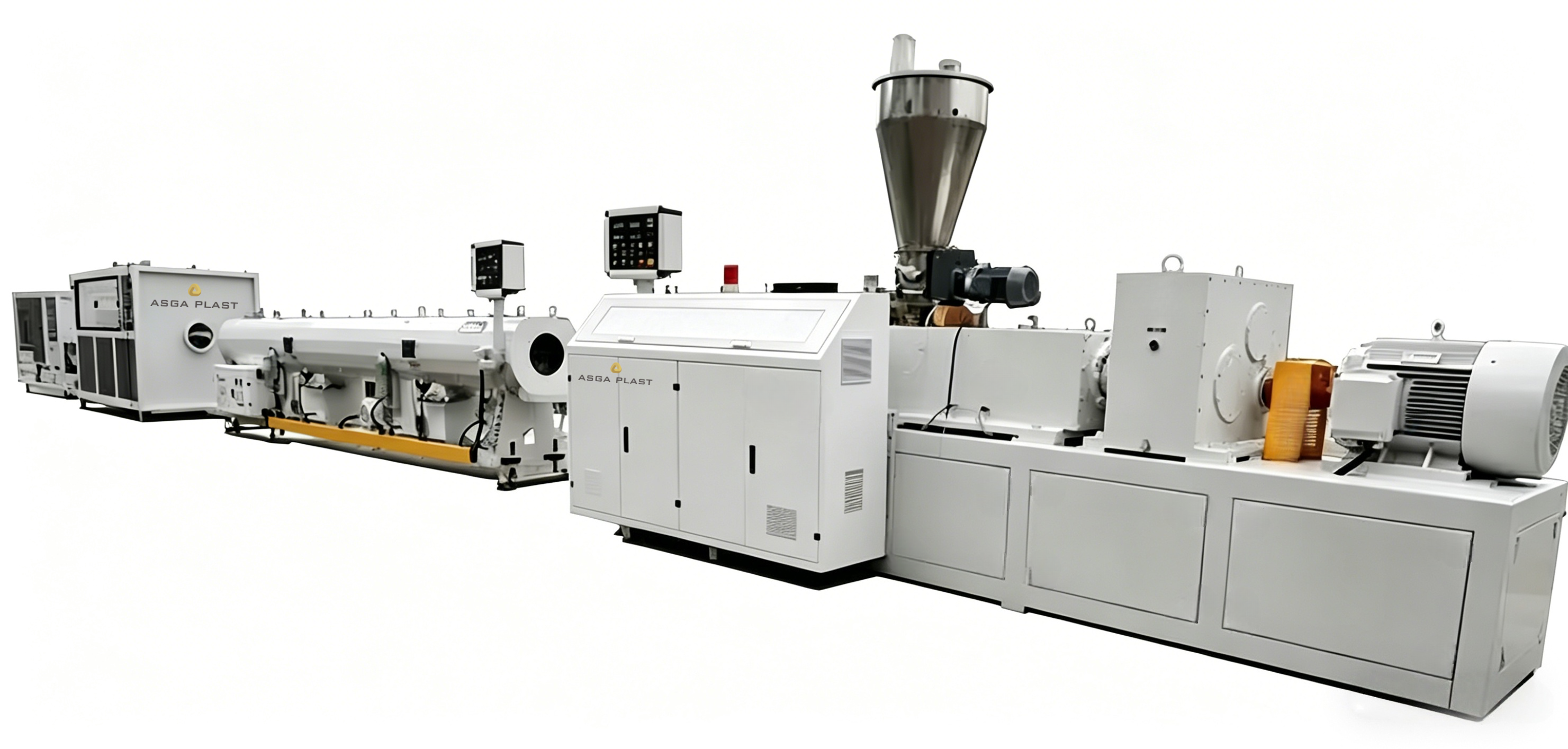 PVC water pipe extrusion line