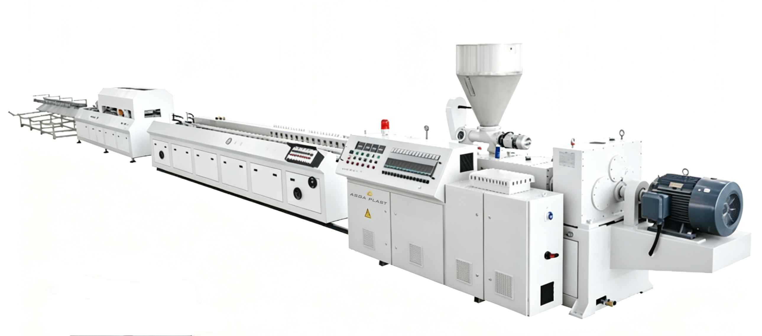 PVC PROFILE EXTRUSION LINE