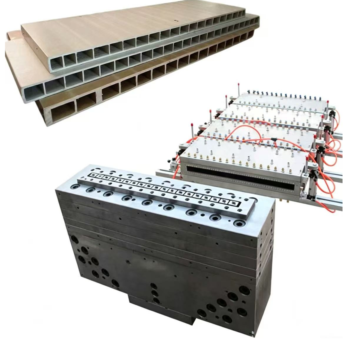 PVC/WPC hollow door board & door profile extrusion line